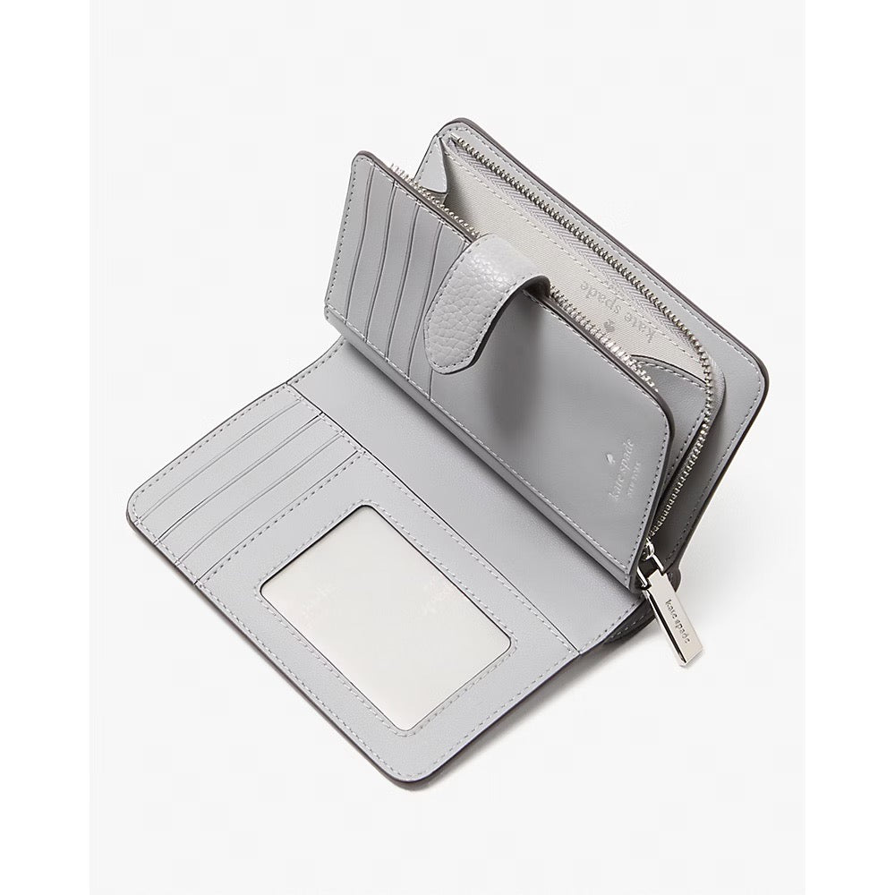 [INCOMING ETA 30 DAYS] Kate Spade Lena Medium Bifold Wallet in Mountain Grey (KH787)