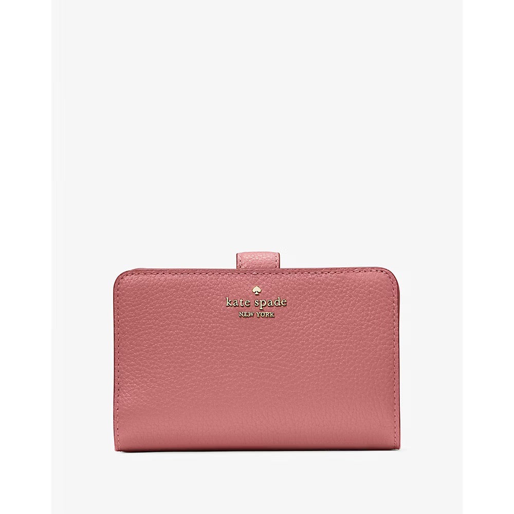 [READY STOCK MY] Kate Spade Lena Medium Bifold Wallet in Pomegranate (KH787)