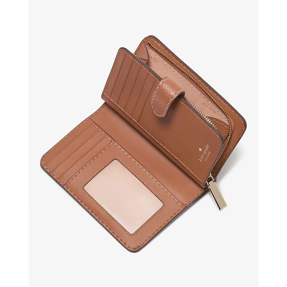 [INCOMING ETA 30 DAYS] Kate Spade Lena Medium Bifold Wallet in Warm Ginger (KL848)