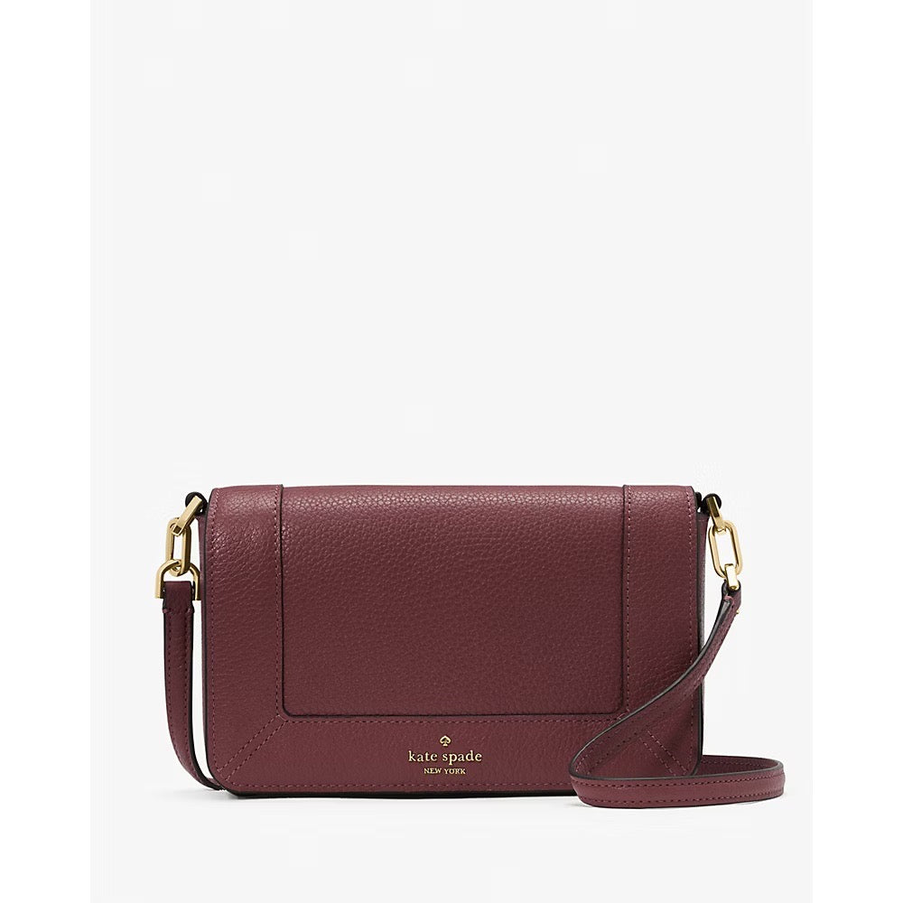 Kate Spade Lena Mini Crossbody in Cherrywood (KH784)