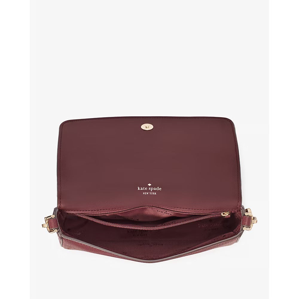 Kate Spade Lena Mini Crossbody in Cherrywood (KH784)