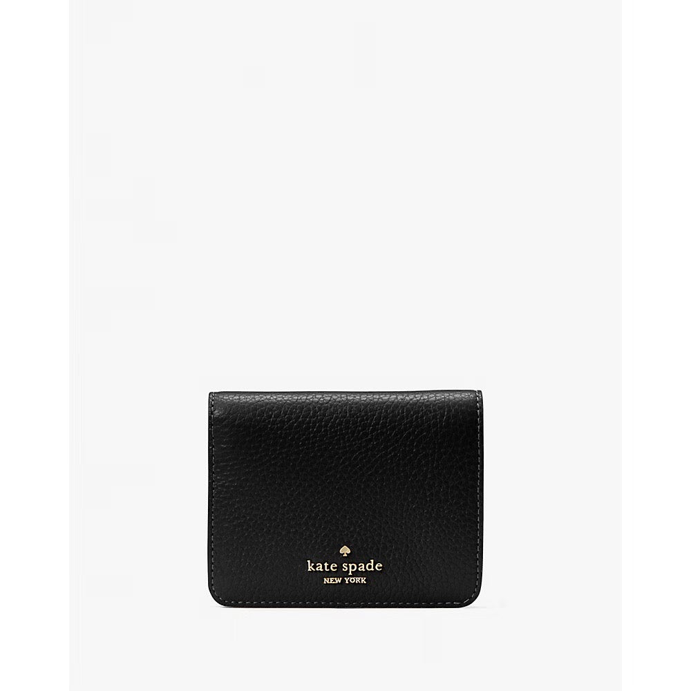 [READY STOCK MY] Kate Spade Lena Small Bifold Wallet in Black (KH788)