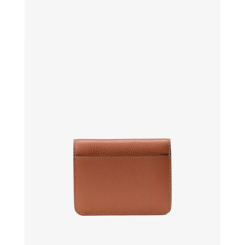 [READY STOCK MY] Kate Spade Lena Small Bifold Wallet in Warm Gingerbread (KH788)