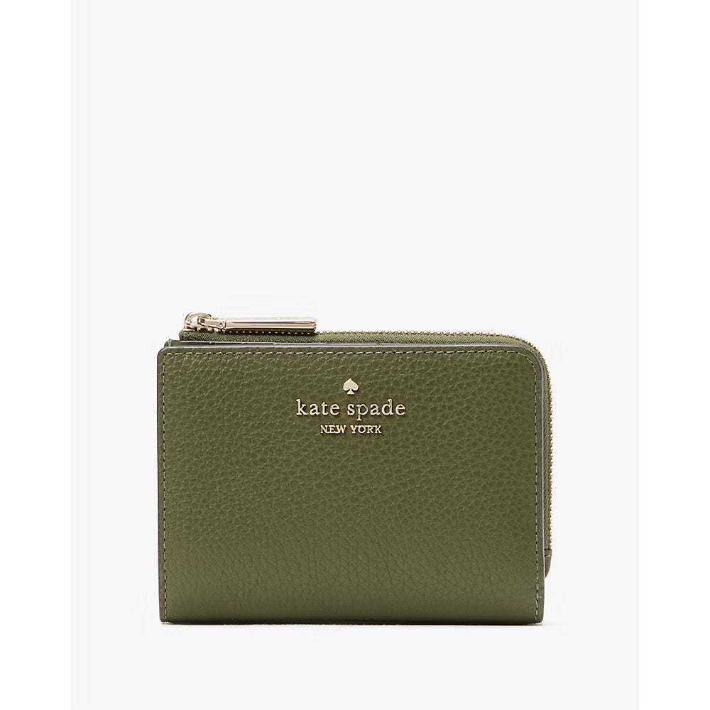 [INCOMING ETA 30 DAYS] Kate Spade Lena Small L Zip Wallet in Enchanted Green (KL842)
