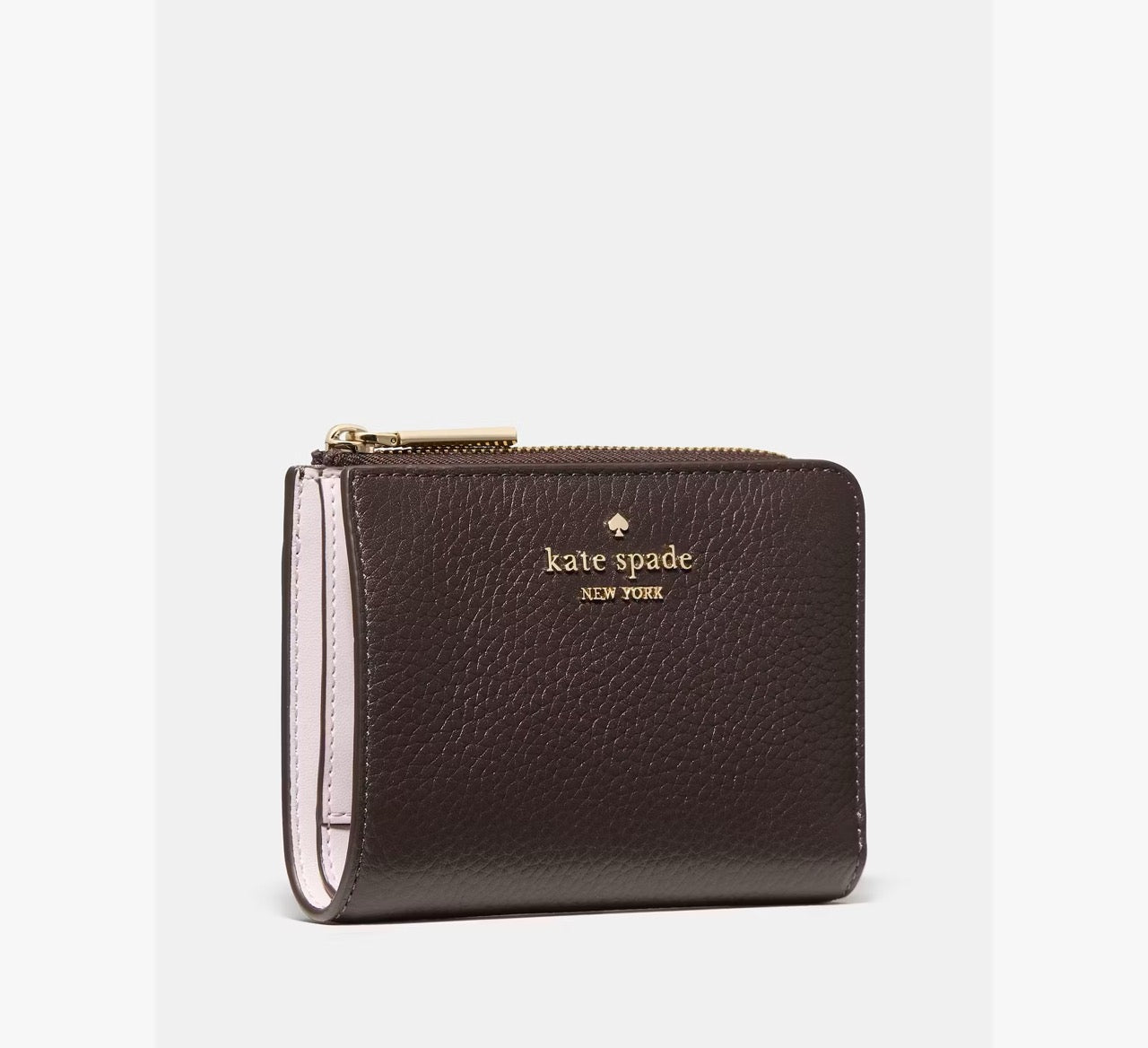 [INCOMING ETS 30 DAYS] Kate Spade Lena Small L Zip Wallet in Hot Fudge (KL842)