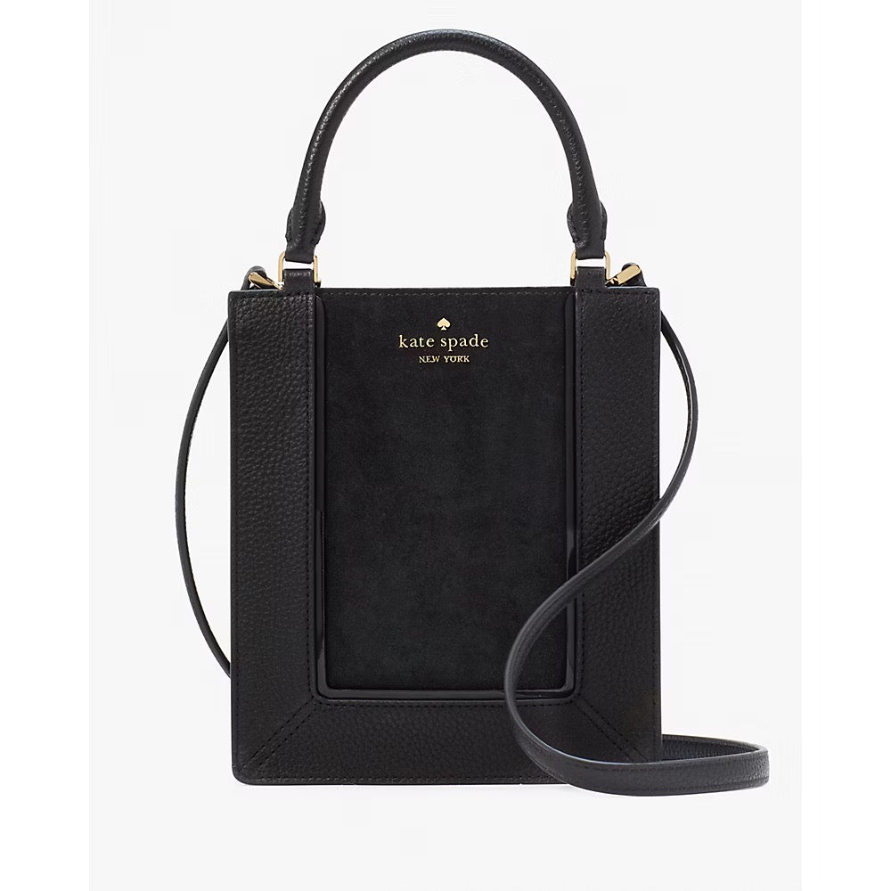 Kate Spade Lena Suede Mini Tote in Black Multi (KI886)