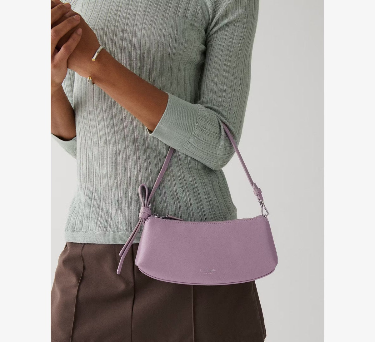 [WEB EXCLUSIVE][READY STOCK MY] Kate Spade Loop Mini Bag in Market Purple (KN332)