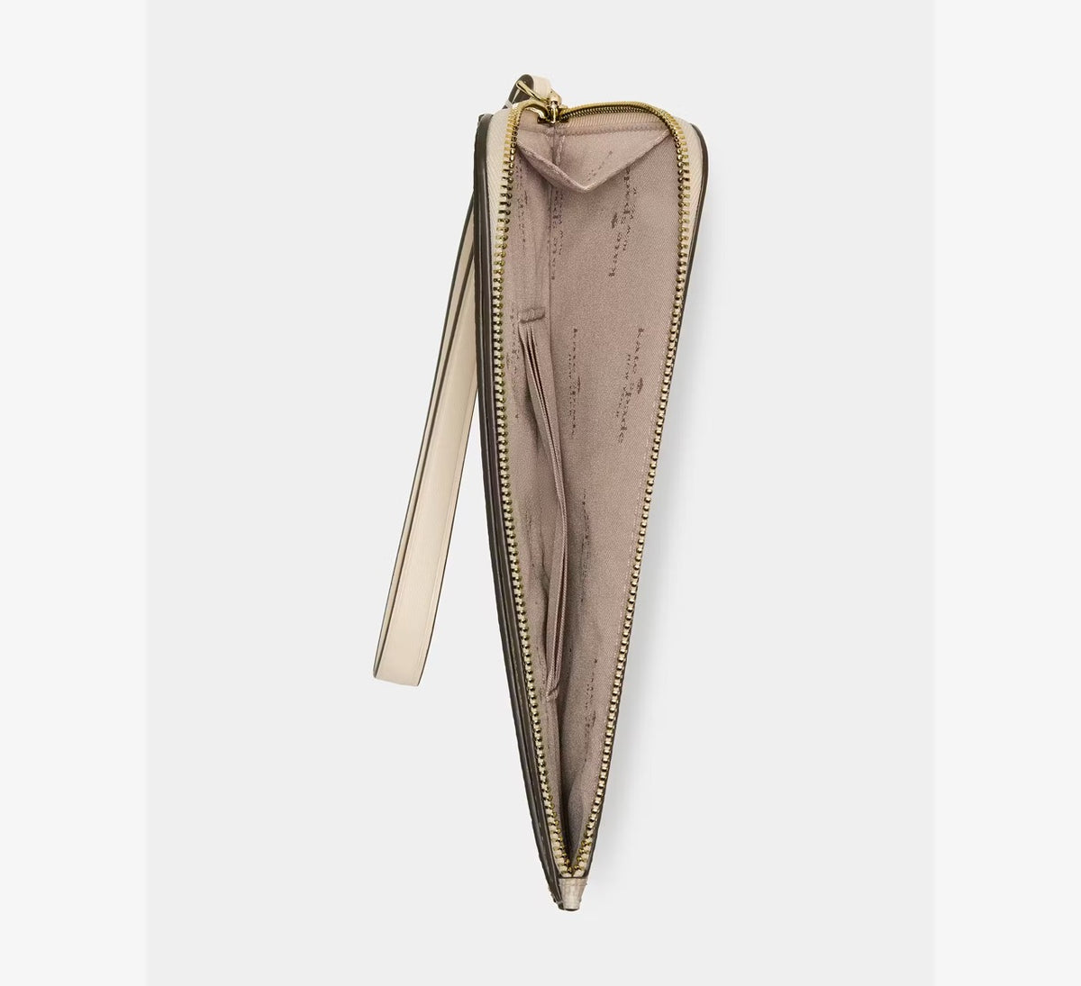 [WEB EXCLUSIVE][INCOMING ETA 30 DAYS] Kate Spade Lucy Spade Flower Wristlet in Dark Beige Moon Dust (KG487)