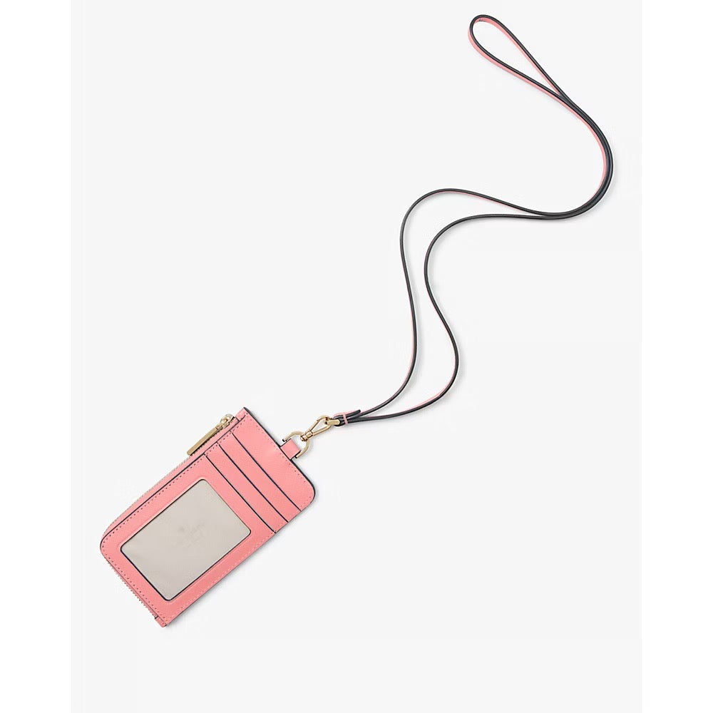 [INCOMING ETA 30 DAYS] Kate Spade Madison Card Case Lanyard in Terracotta Tile (KC573)