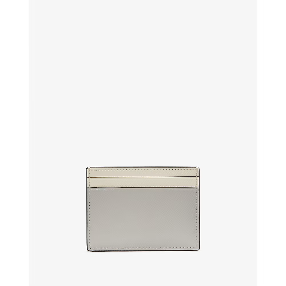 [AUCTION] Kate Spade Madison Colorblock Small Slim Card Holder in Platinum Grey Multi (KI369)