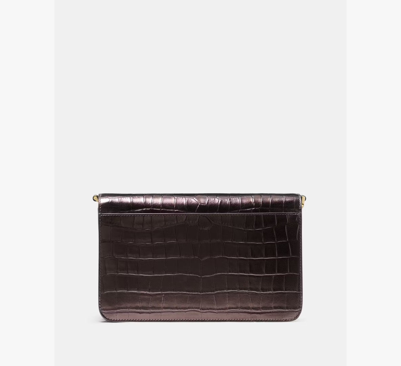 [INCOMING ETA 30 DAYS] Kate Spade Madison Croc Embossed Willow Medium Convertible Crossbody in Hot Fudge (KN236)