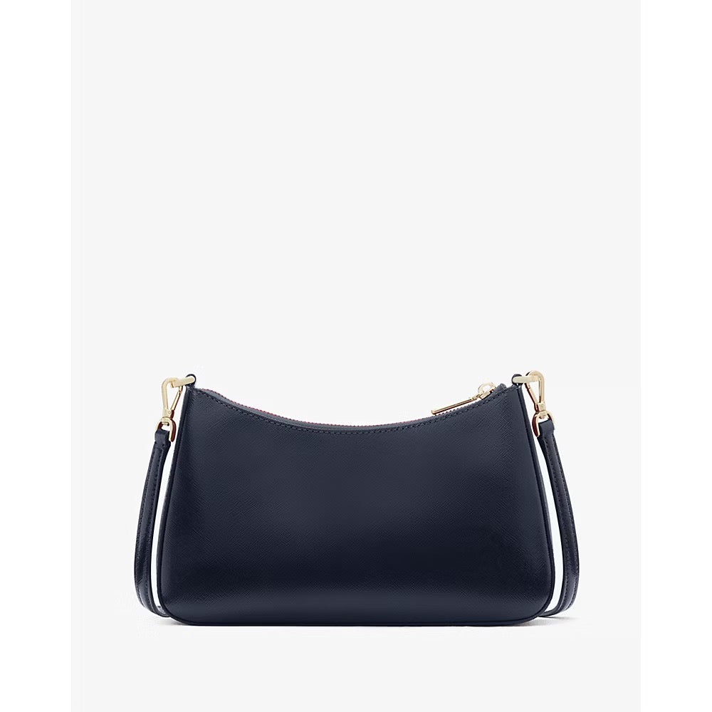 [INCOMING ETA 30 DAYS] Kate Spade Madison Faux Pearl Medium Convertible Crossbody in Parisian Navy (KI932)