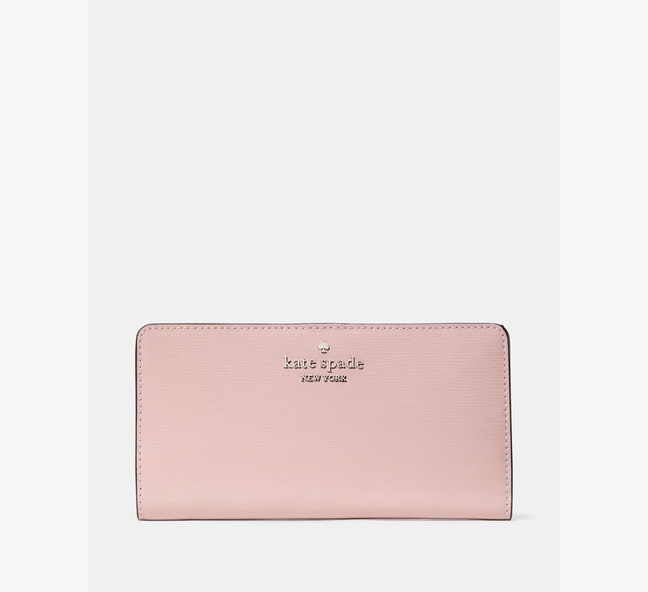 [READY STOCK MY] Kate Spade Madison Large Slim Bifold Wallet in Tutu Pink (KN228)