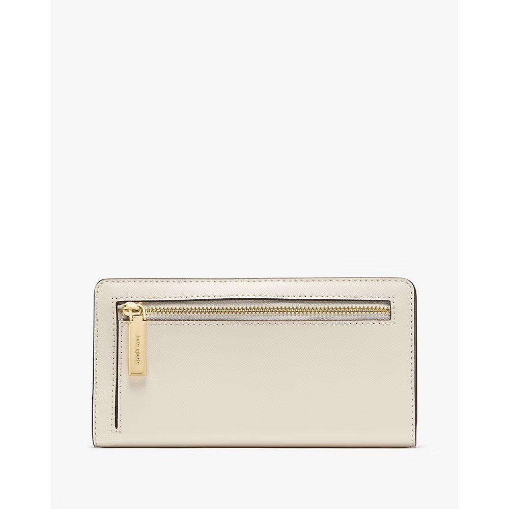 Kate Spade Madison Large Slim Wallet in Meringue (KI366)