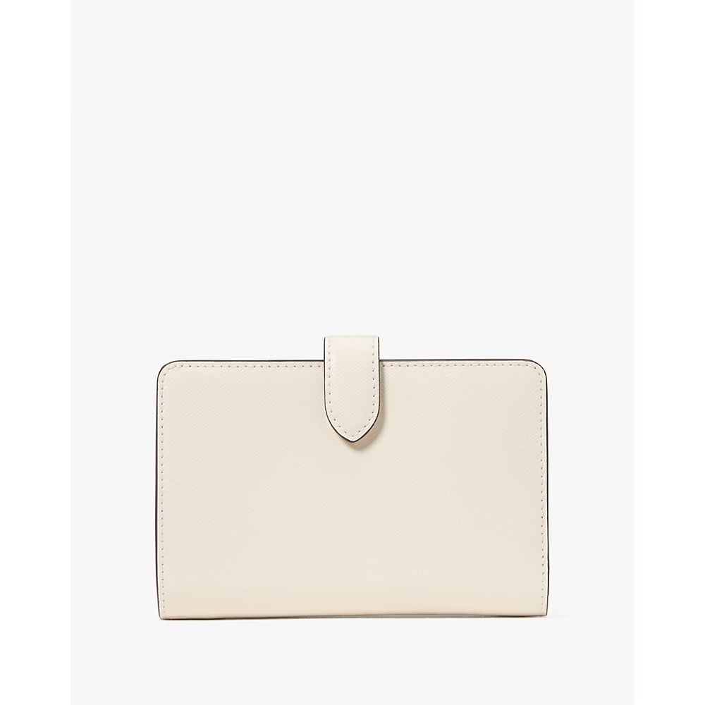 Kate Spade Madison Medium Compact Bifold Wallet in Meringue (KJ053)