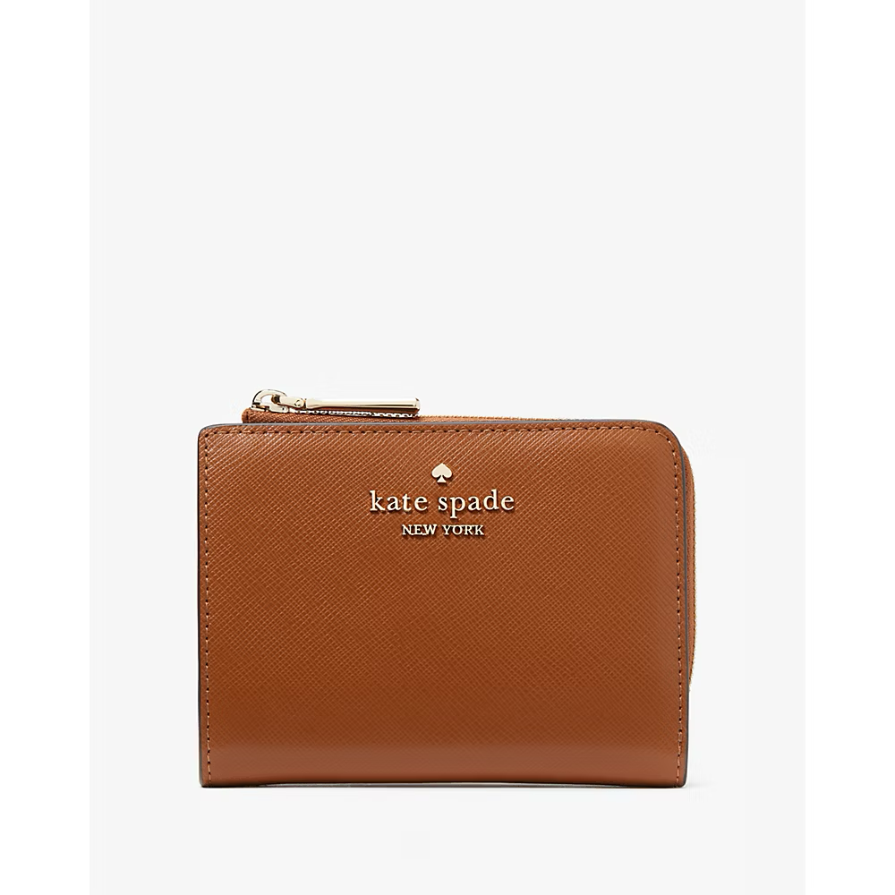 Kate Spade Madison Small L Zip Wallet In Cavern Clay (KH615)