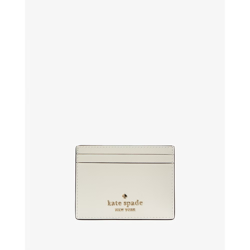 Kate Spade Madison Small Slim Card Holder in Meringue (KI368)