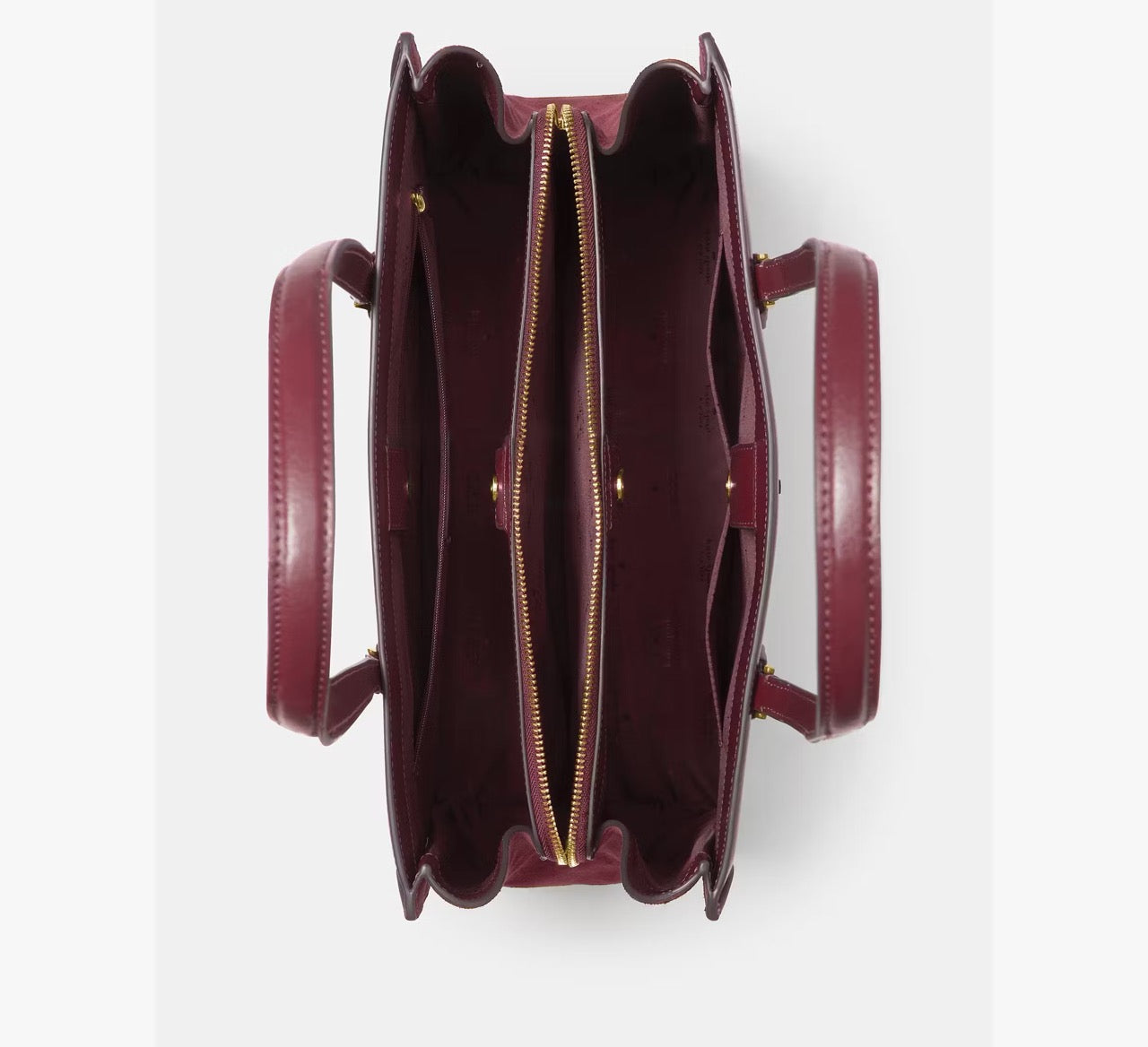 [READY STOCK MY] Kate Spade Madison Suede Large Laptop Tote in Dark Merlot (KM661)