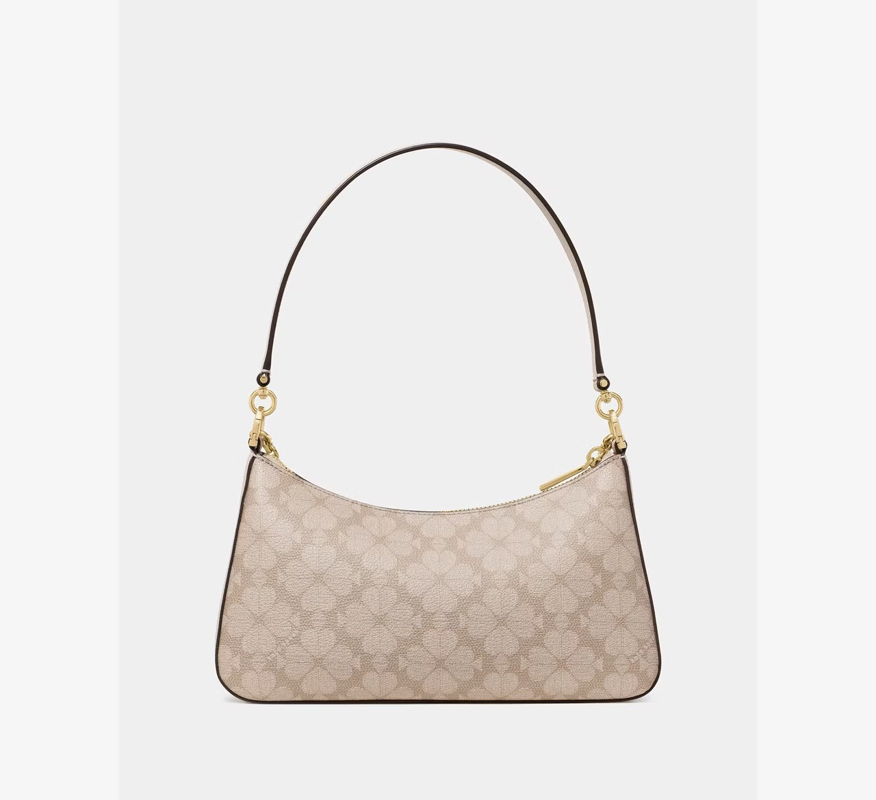 [READY STOCK MY] Kate Spade Margot Spade Flower Coated Canvas Shoulder Bag in Moondust Multi (KP332)