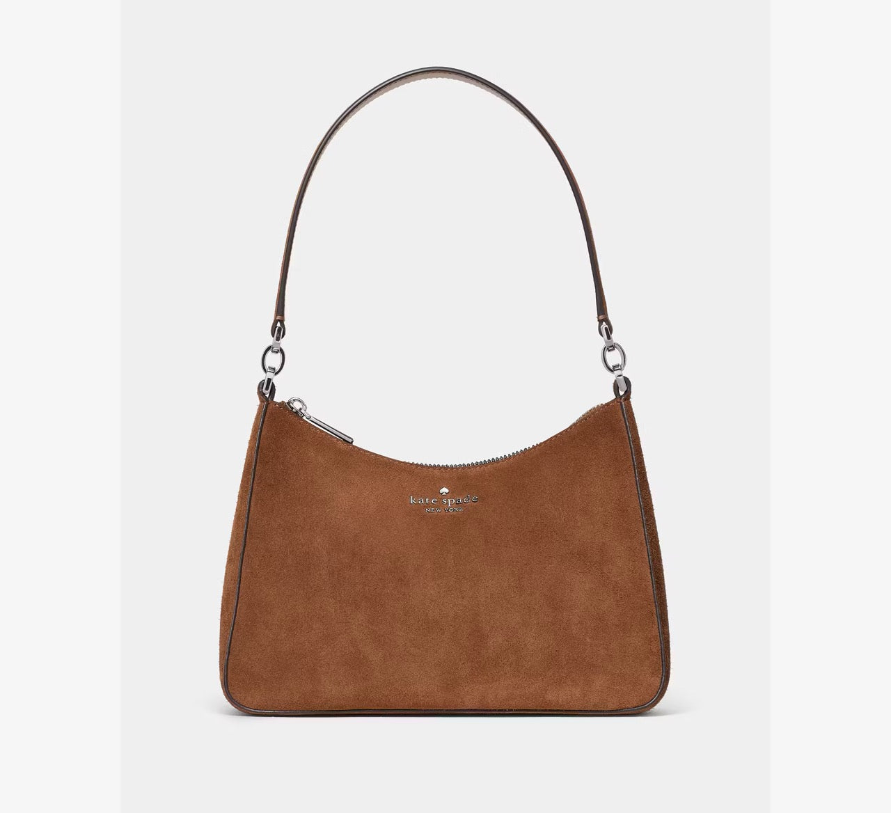[INCOMING ETA 30 DAYS] Kate Spade Margot Suede Shoulder Bag in Warm Gingerbread (KP044)