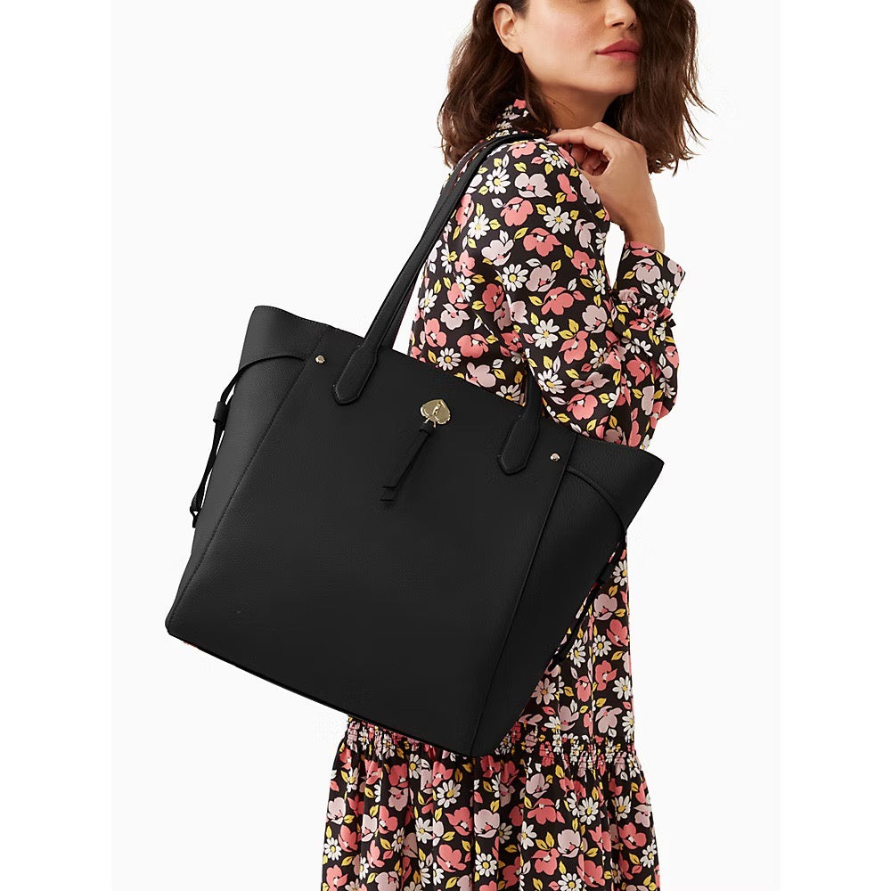 [READY STOCK MY] Kate Spade Marti Large Tote in Black (K6113)
