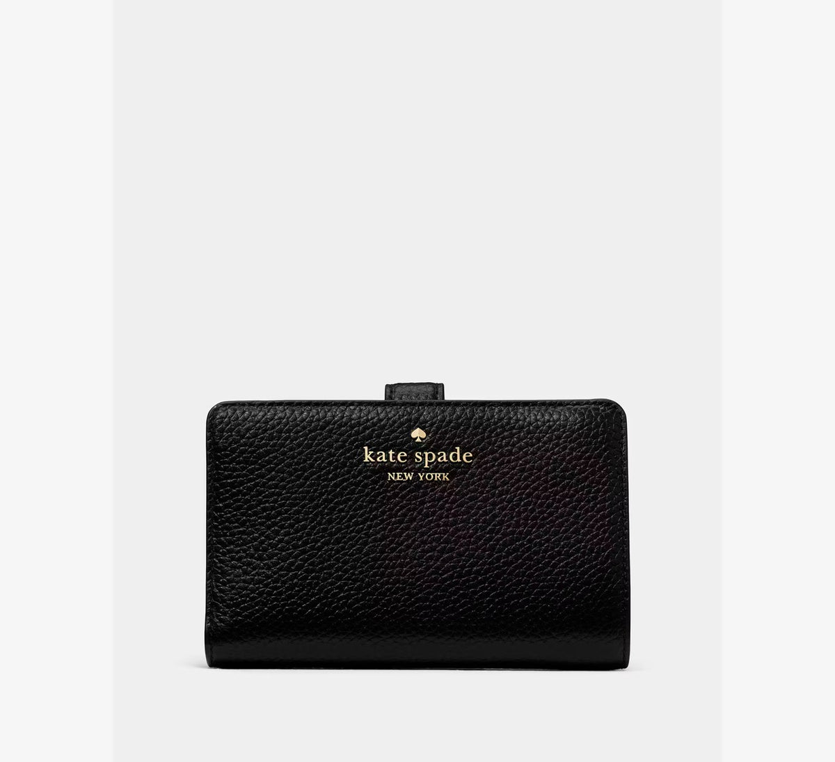 [READY STOCK MY] Kate Spade Medium Bifold Wallet in Black (KN750)