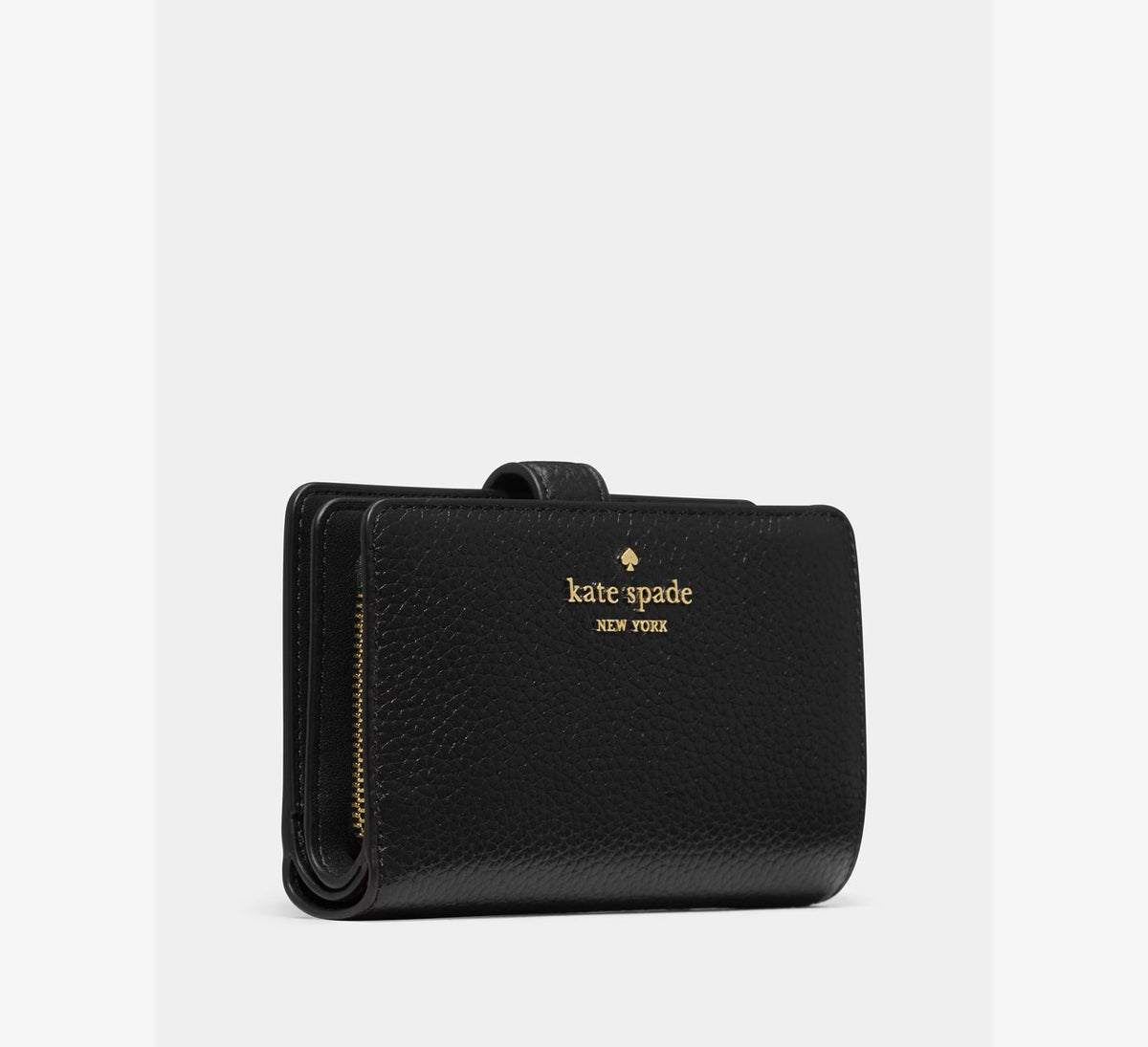 [READY STOCK MY] Kate Spade Medium Bifold Wallet in Black (KN750)