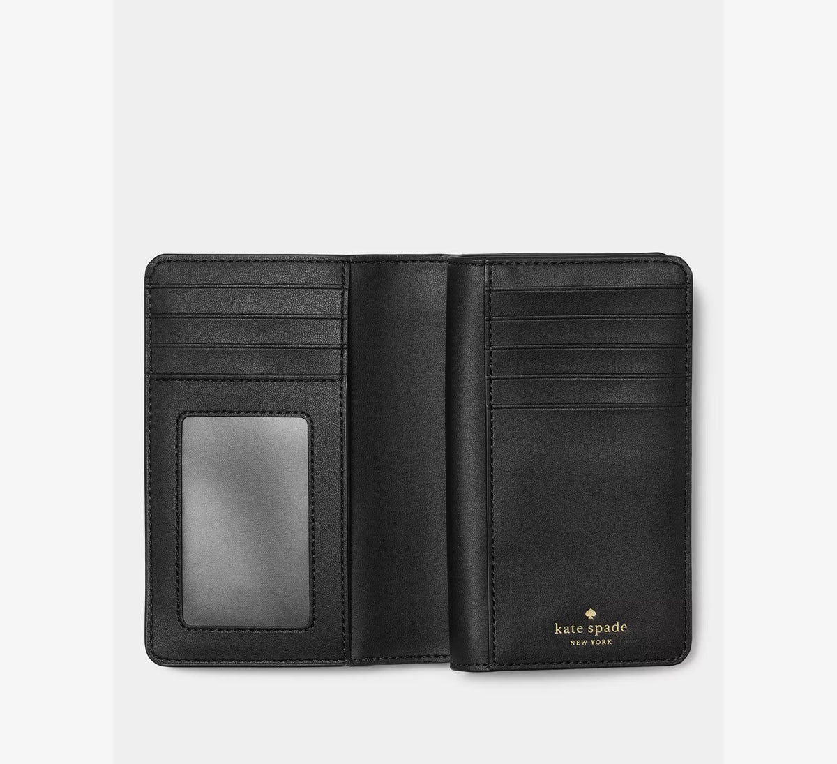 [READY STOCK MY] Kate Spade Medium Bifold Wallet in Black (KN750)