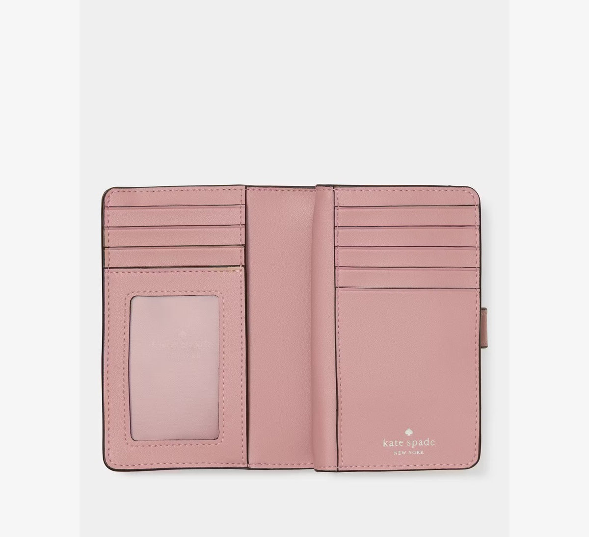 [WEB EXCLUSIVE][READY STOCK MY] Kate Spade Medium Bifold Wallet in Dusk Rose (KN750)