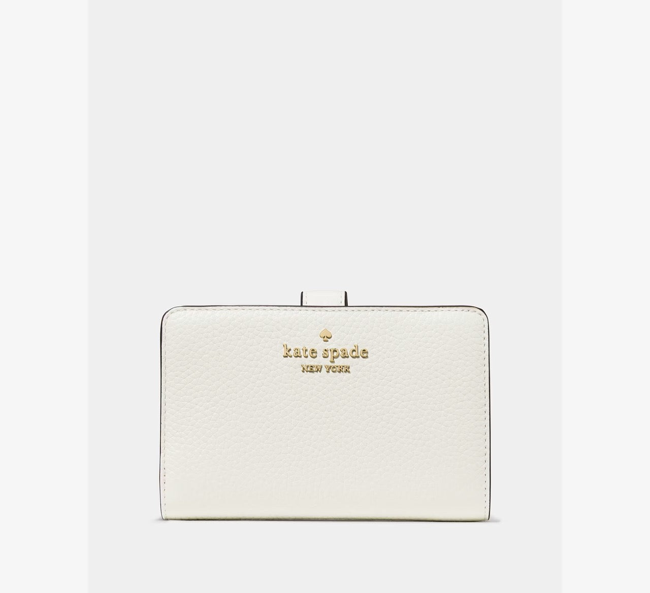 [READY STOCK MY] Kate Spade Medium Bifold Wallet in Meringue (KN750)