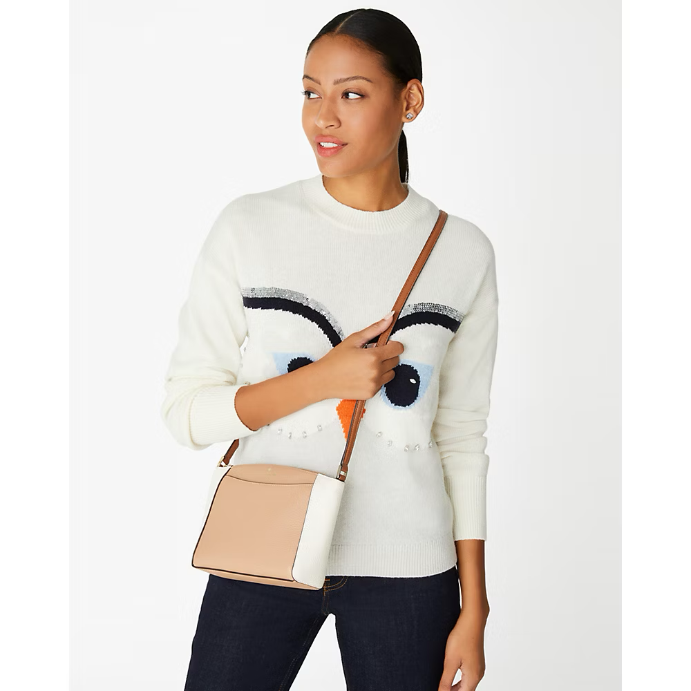 [READY STOCK MY] Kate Spade Monica Crossbody in Light Fawn (KC464)