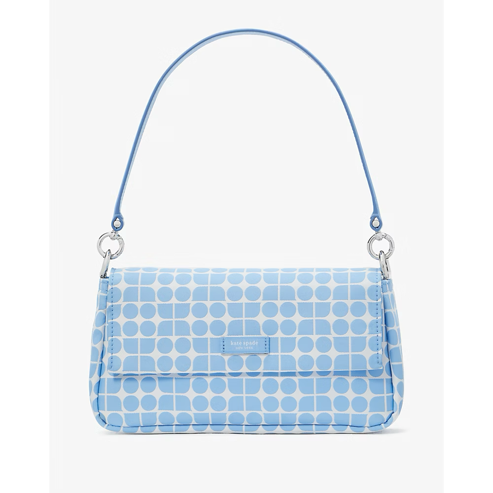 [INCOMING ETA 30 DAYS] Kate Spade Noel Jacquard Convertible Crossbody in Astral Blu (KF864)