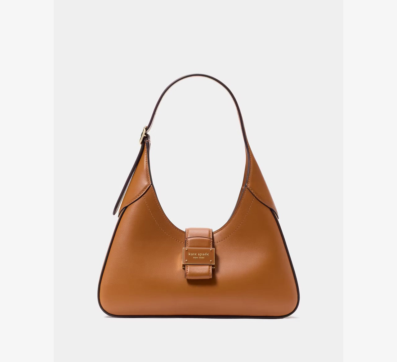 [READY STOCK MY] Kate Spade Nouveau Small Shoulder Bag in Cavern Clay (KL542)