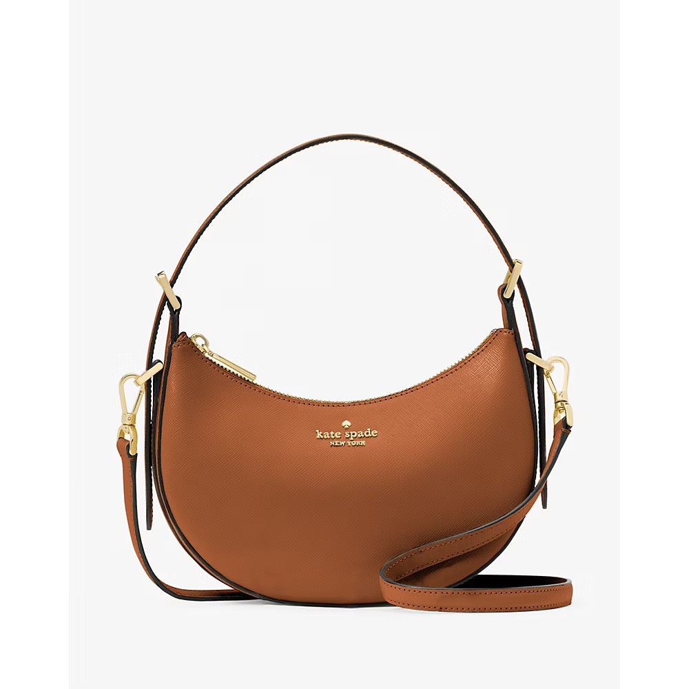 [INCOMING ETA 30 DAYS] Kate Spade Nova Crescent Shoulder Bag in Cavern Clay (KK949)