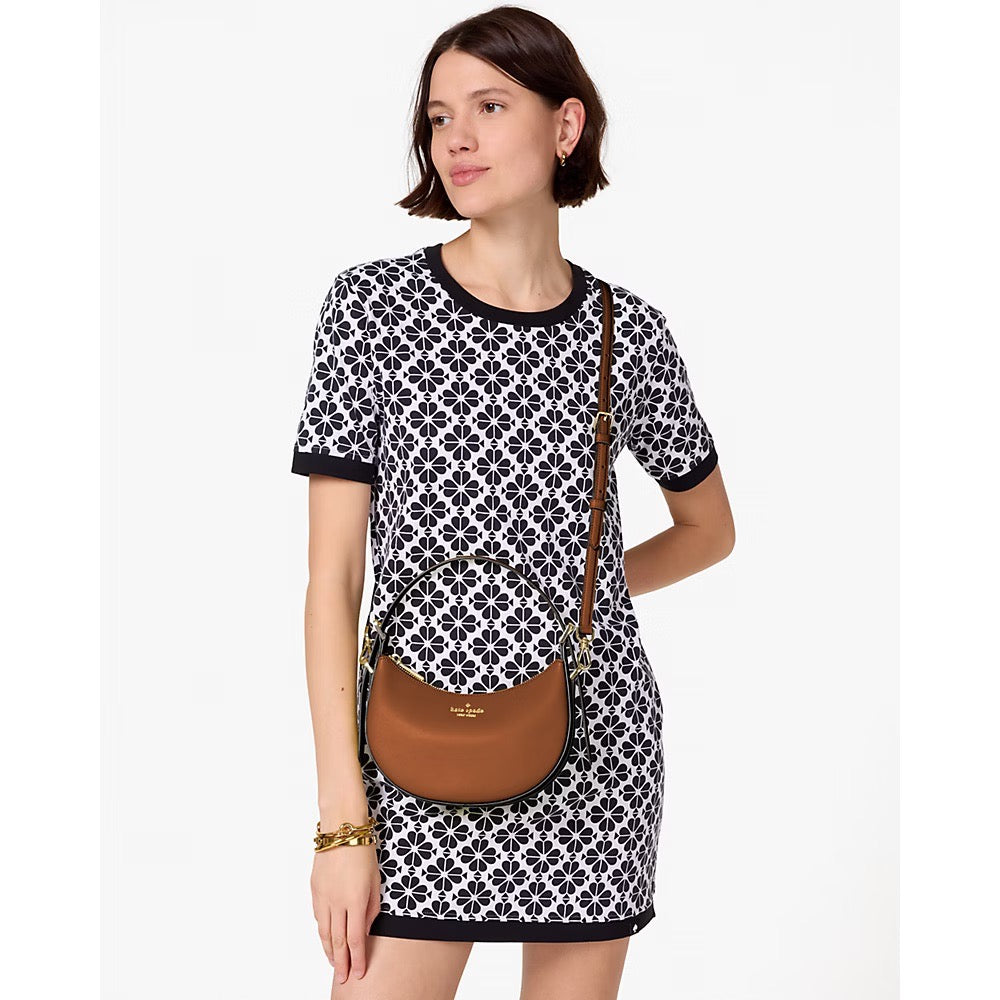 [INCOMING ETA 30 DAYS] Kate Spade Nova Crescent Shoulder Bag in Cavern Clay (KK949)