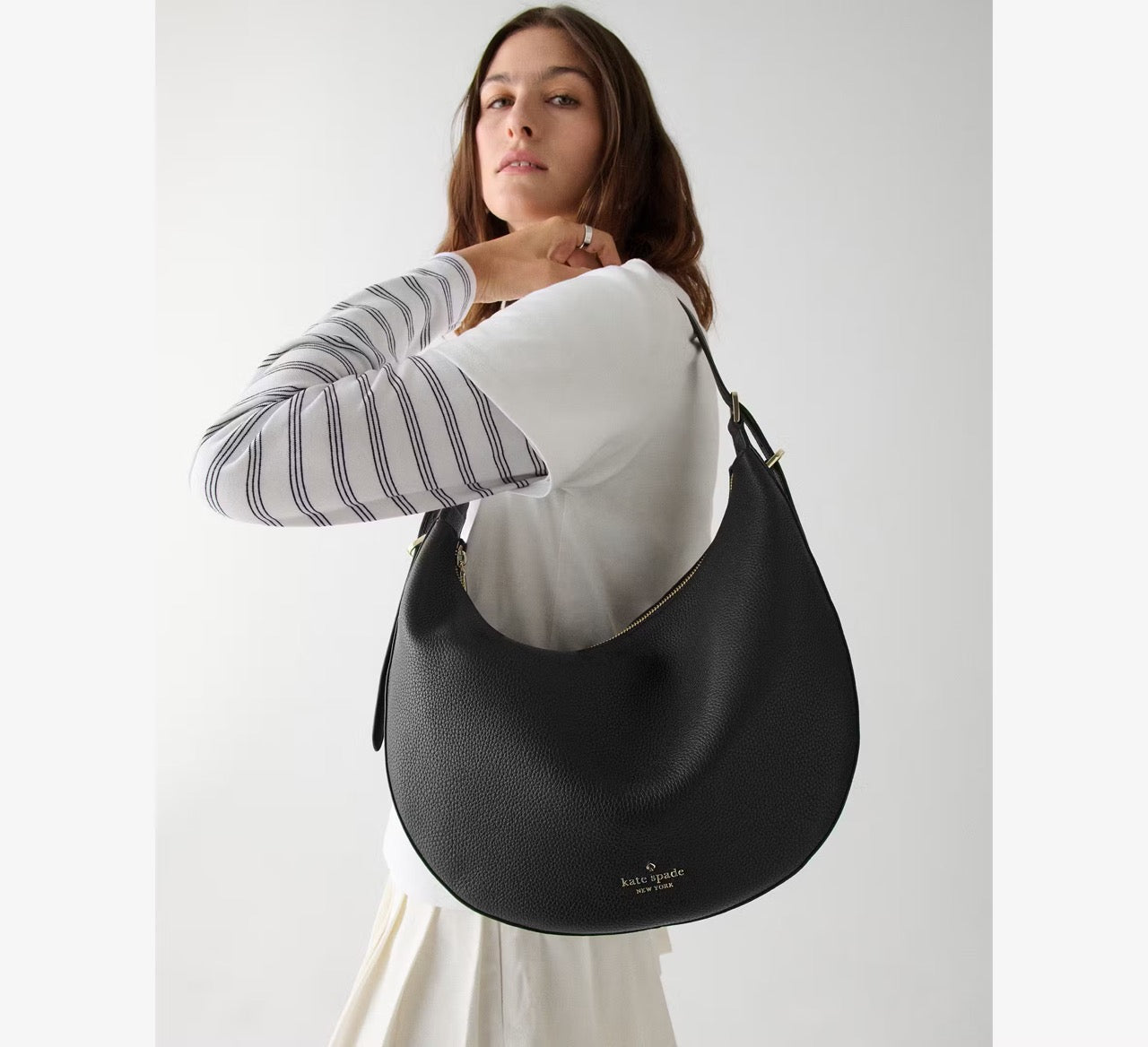 [INCOMING ETA 30 DAYS] Kate Spade Nova Large Shoulder Bag in Black (KM686)