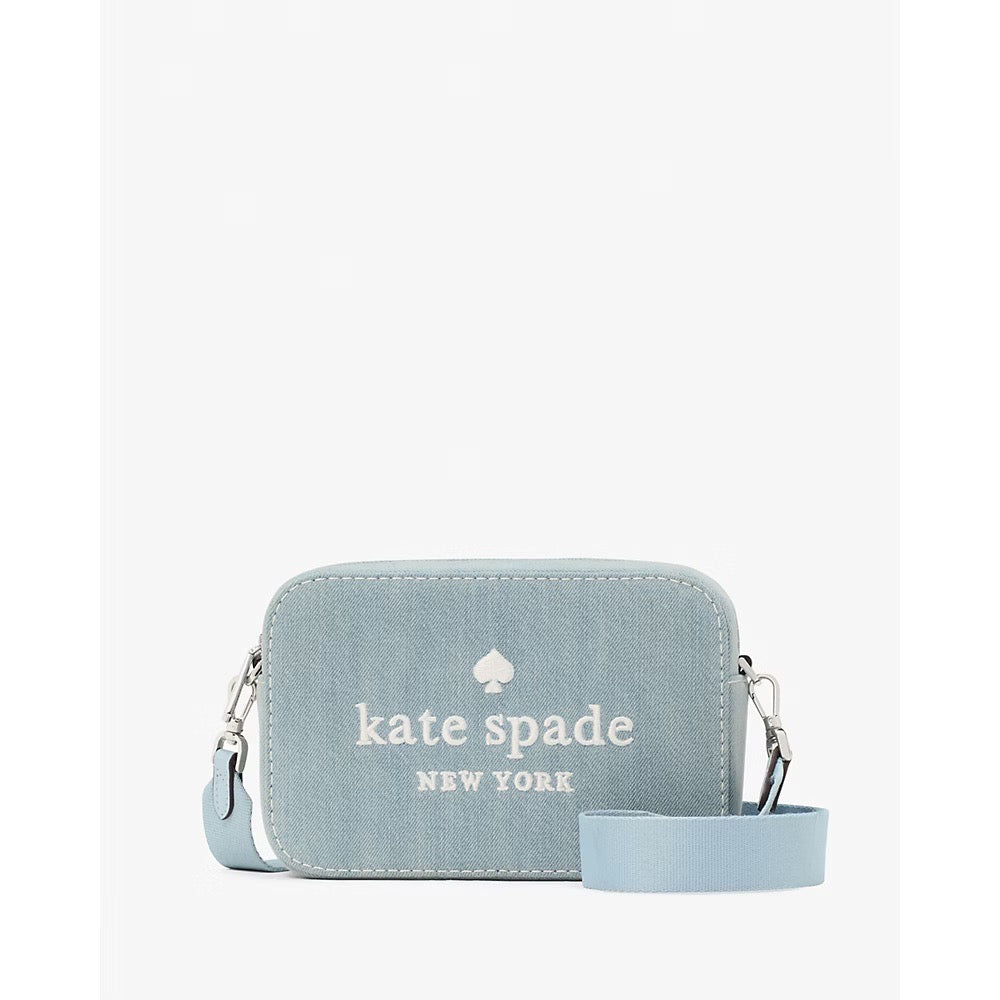 [INCOMING ETA 30 DAYS] Kate Spade Oh Snap Denim Camera Bag in Blue Multi (KK260)