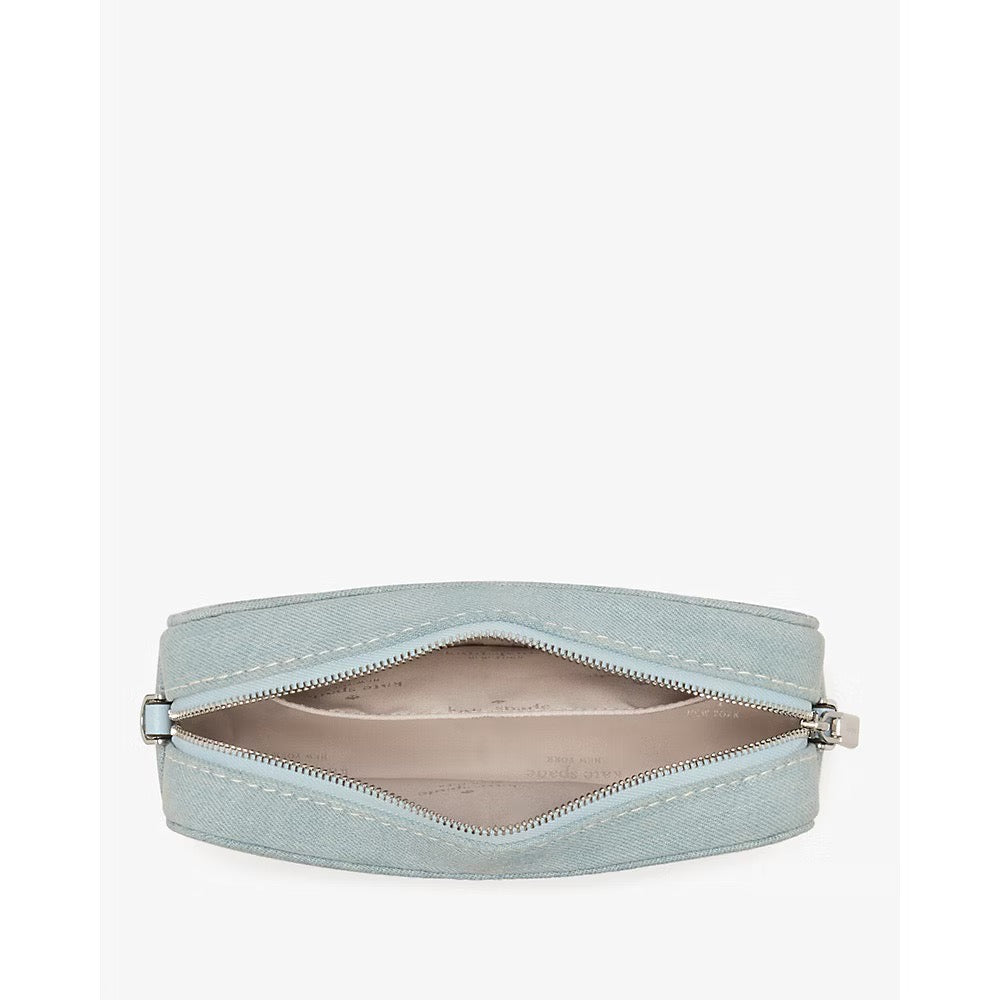 [INCOMING ETA 30 DAYS] Kate Spade Oh Snap Denim Camera Bag in Blue Multi (KK260)