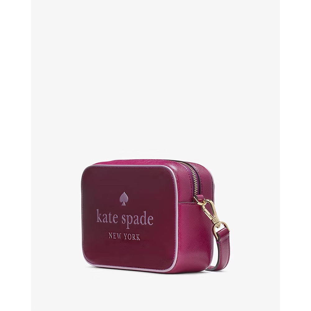 Kate Spade Oh Snap Mini Camera Bag in Dark Raspberry (KJ054)