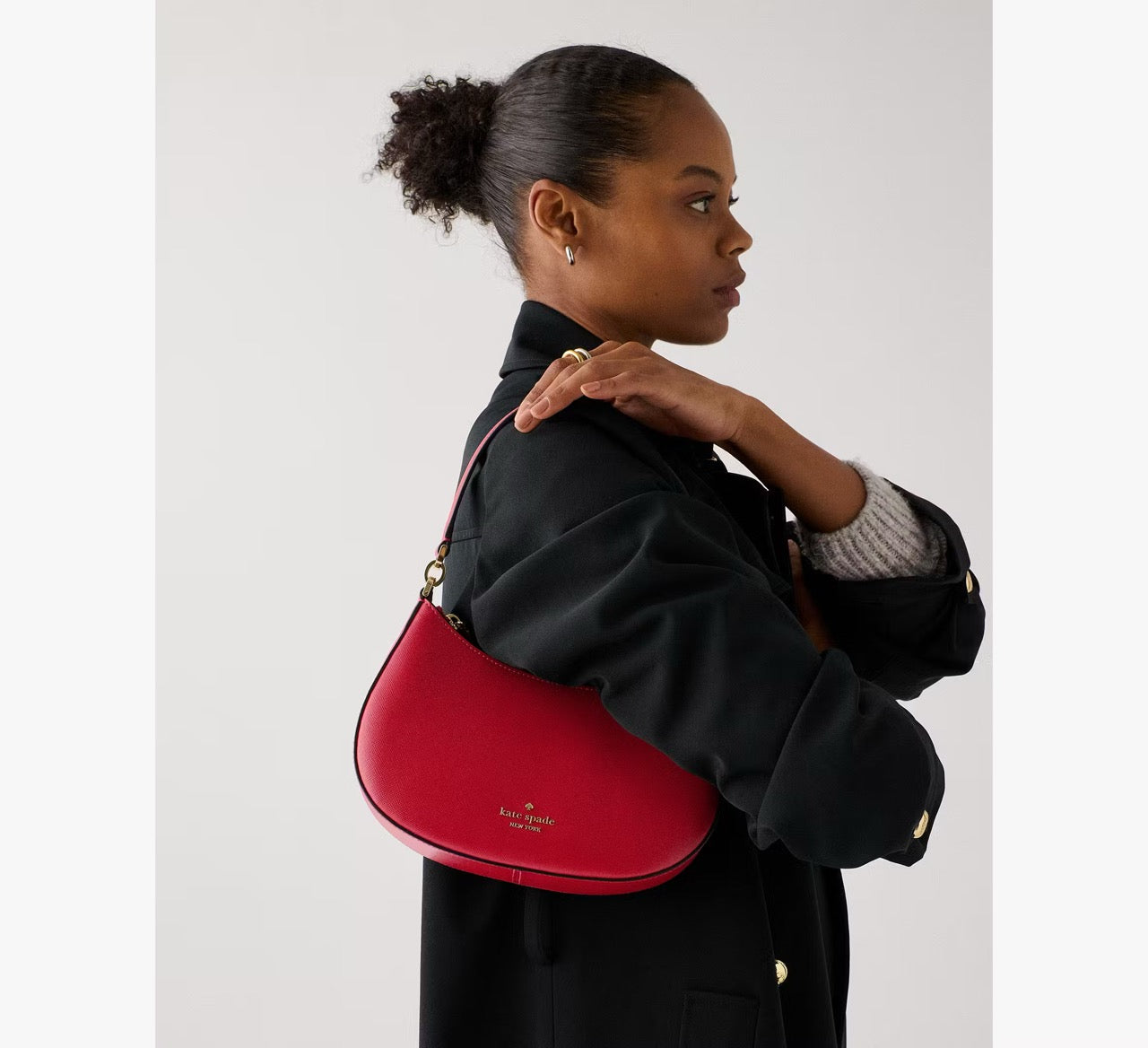 [INCOMING ETA 30 DAYS] Kate Spade Paige Medium Convertible Crossbody in Perfect Cherry (KK983)