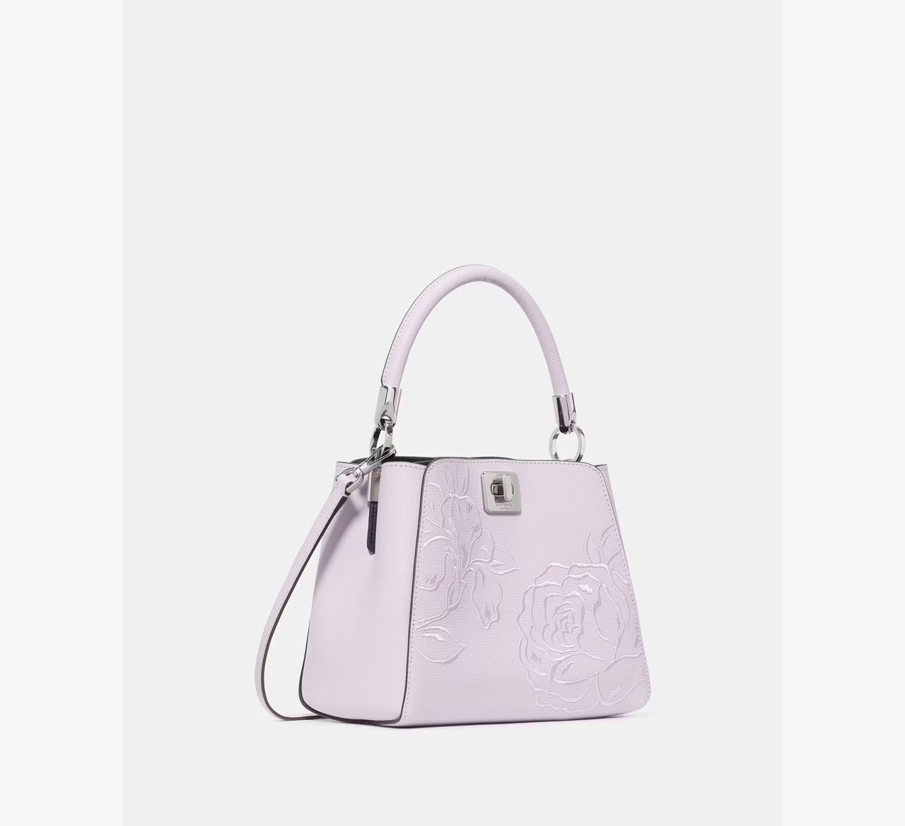 [READY STOCK MY] Kate Spade Phoebe Small Top Handle Bag in Light Frozen Lilac (KN244)