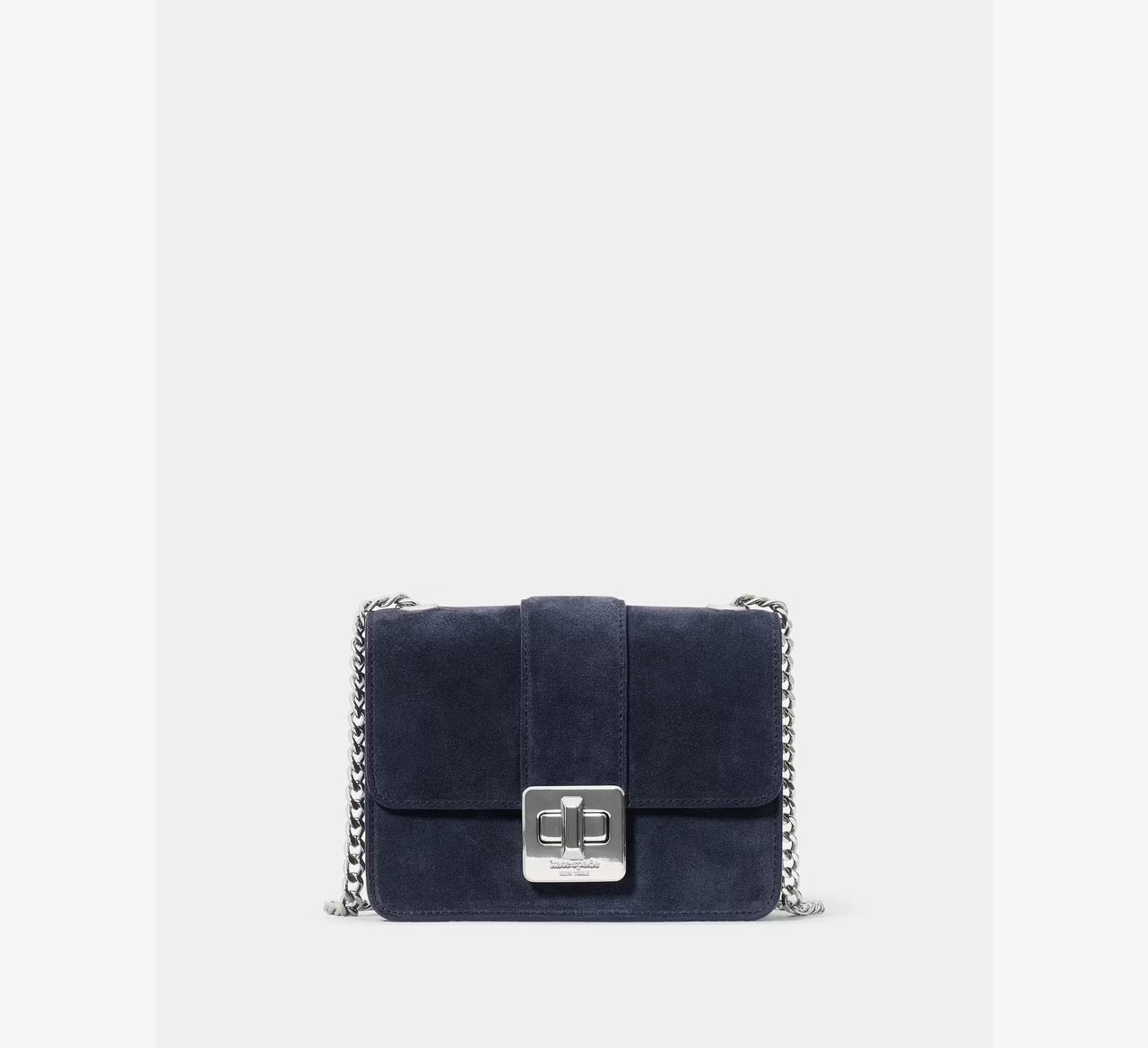 [INCOMING ETA 30 DAYS] Kate Spade Phoebe Suede Turnlock Mini Flap Crossbody in Blazer Blue (KM146)