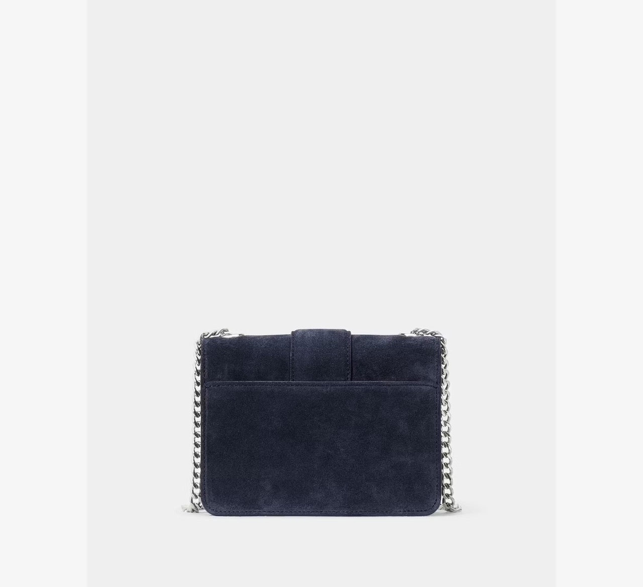 [READY STOCK MY] Kate Spade Phoebe Suede Turnlock Mini Flap Crossbody in Blazer Blue (KM146)