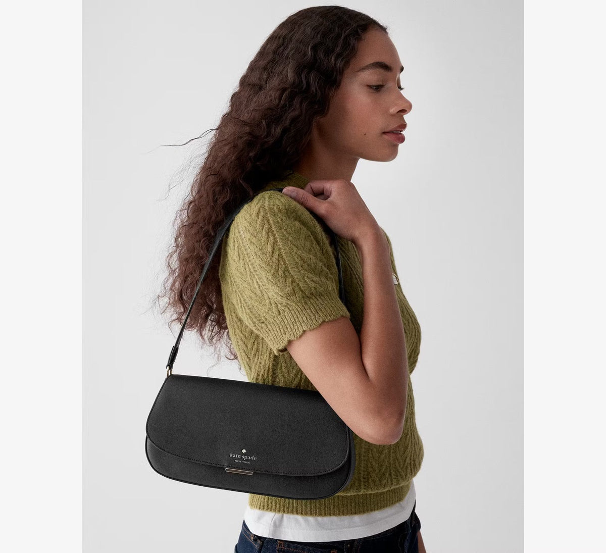 [INCOMING ETA 30 DAYS] Kate Spade Quinn Shoulder Bag in Black (KP190)