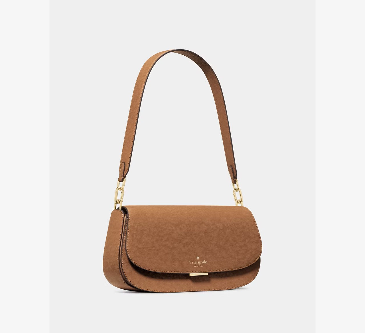 [WEB EXCLUSIVE][READY STOCK MY] Kate Spade Quinn Shoulder Bag in Tuscan Brown (KN644)