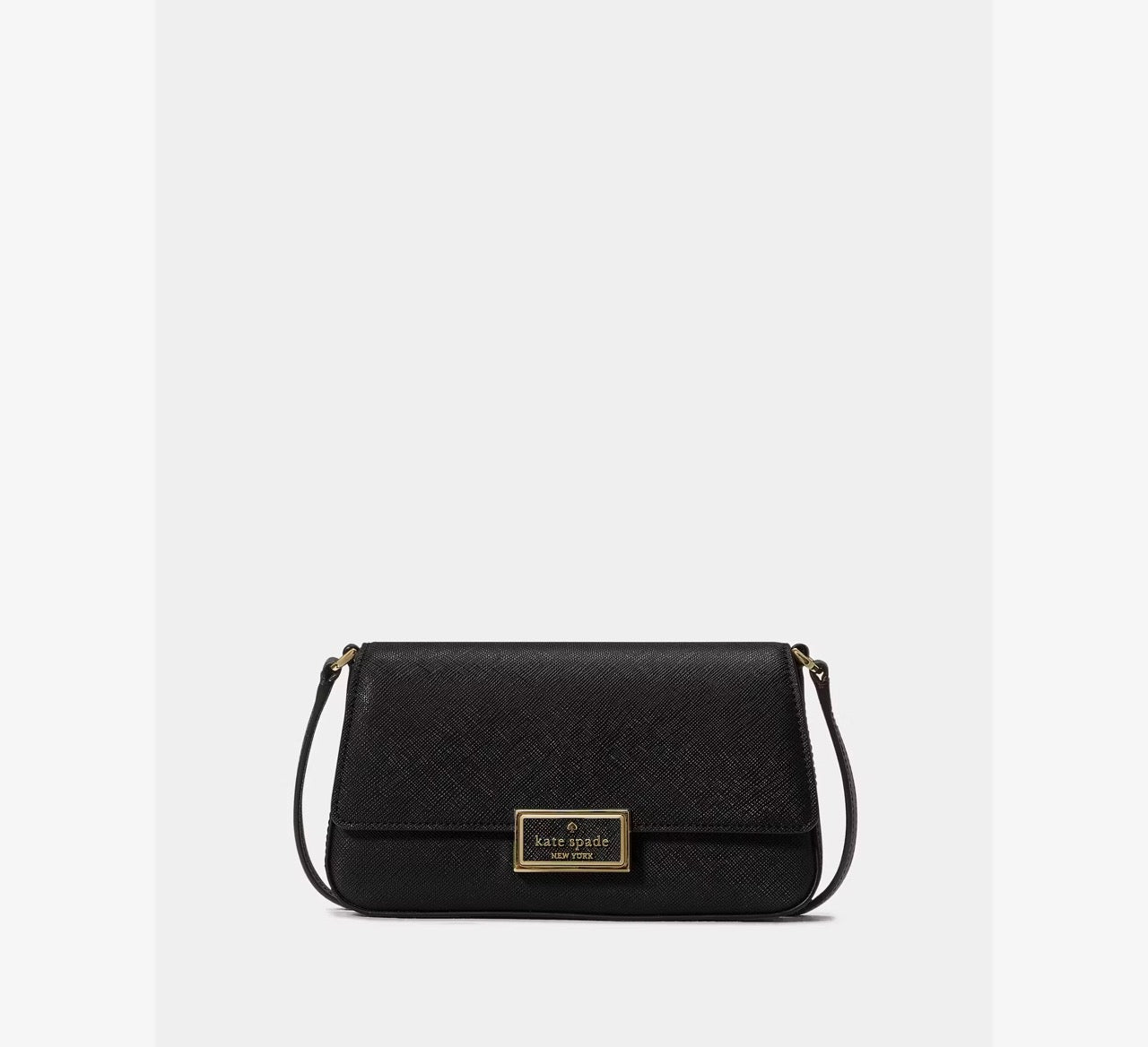 [WEB EXCLUSIVE][READY STOCK MY] Kate Spade Reegan Mini Flap Crossbody In Black (KM532)