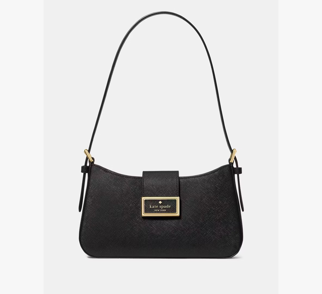[INCOMING ETA 30 DAYS] Kate Spade Reegan Saffiano Pvc Small Shoulder Bag in Black (KM642)