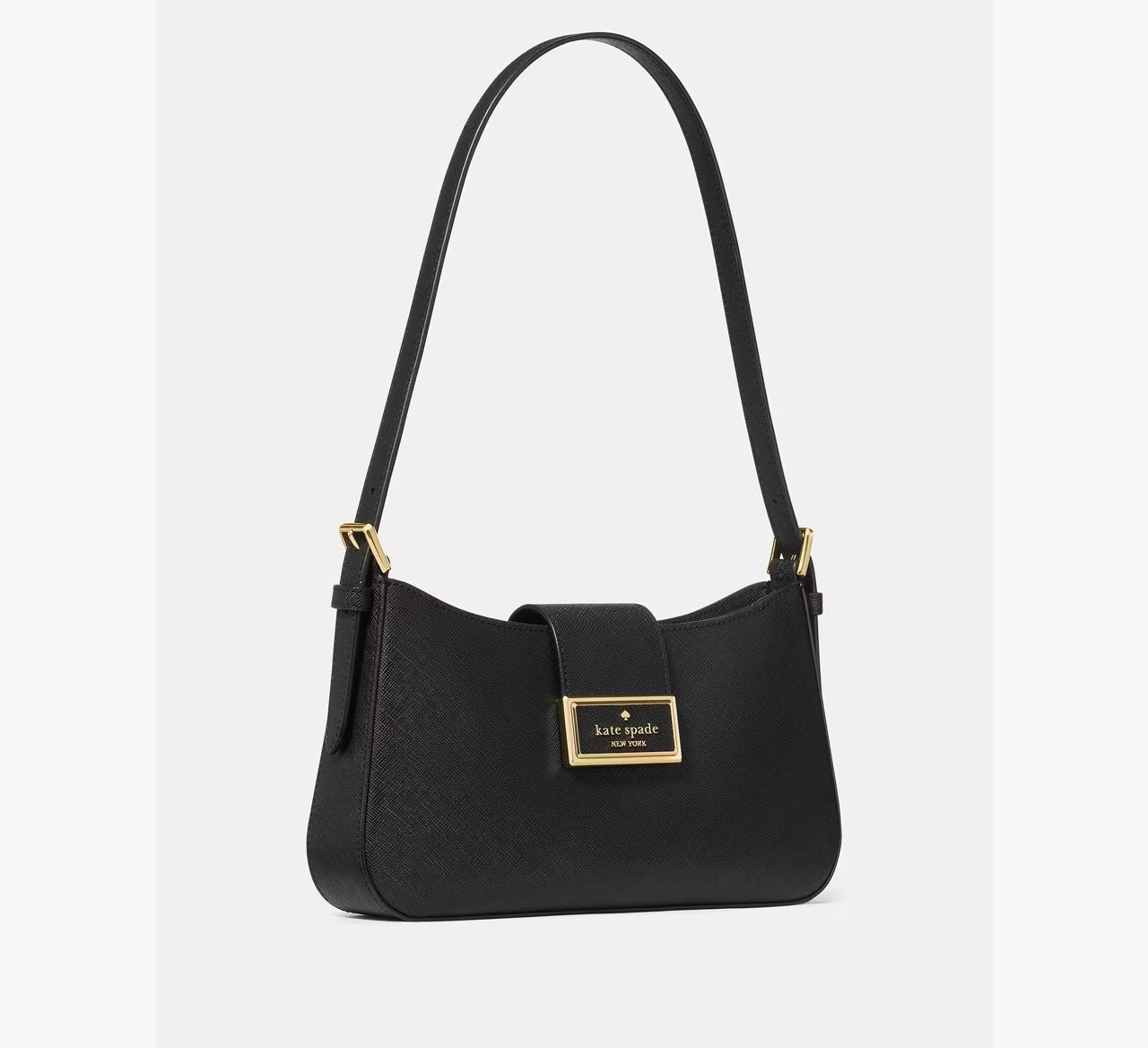 [INCOMING ETA 30 DAYS] Kate Spade Reegan Saffiano Pvc Small Shoulder Bag in Black (KM642)