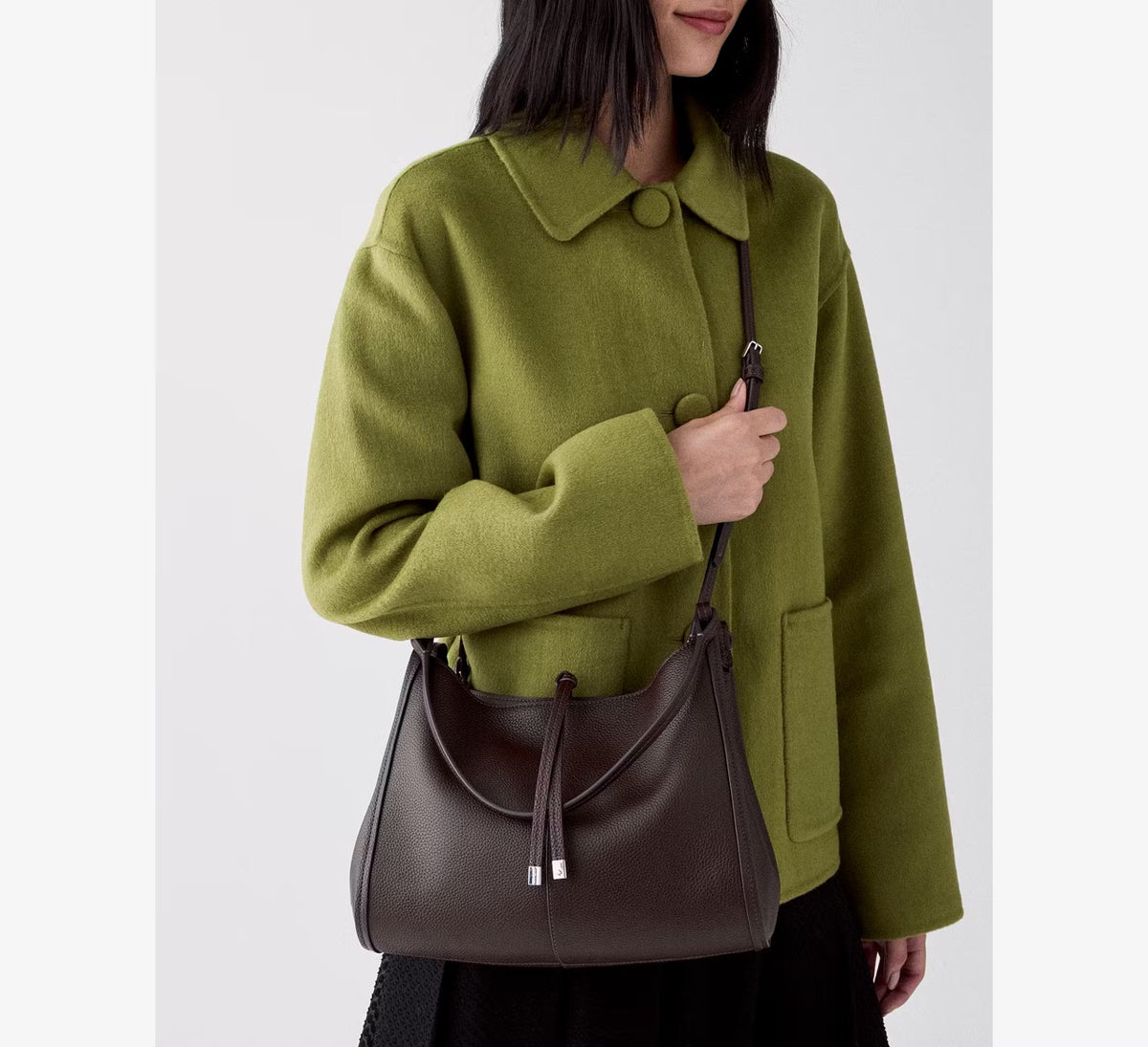 [INCOMING ETA 30 DAYS] Kate Spade Reese Shoulder Bag in Hot Fudge (KP878)