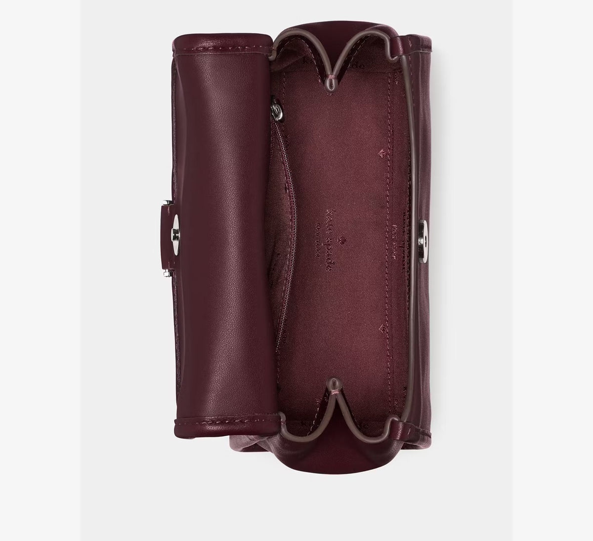 [WEB EXCLUSIVE][INCOMING ETA 30 DAYS] Kate Spade Riley Quilted Small Top Handle Bag in Grenache (KP229)